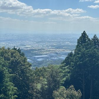 山頂展望台からの眺望
