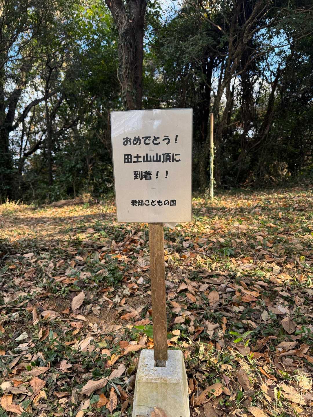 愛知こどもの国から登れんるだね