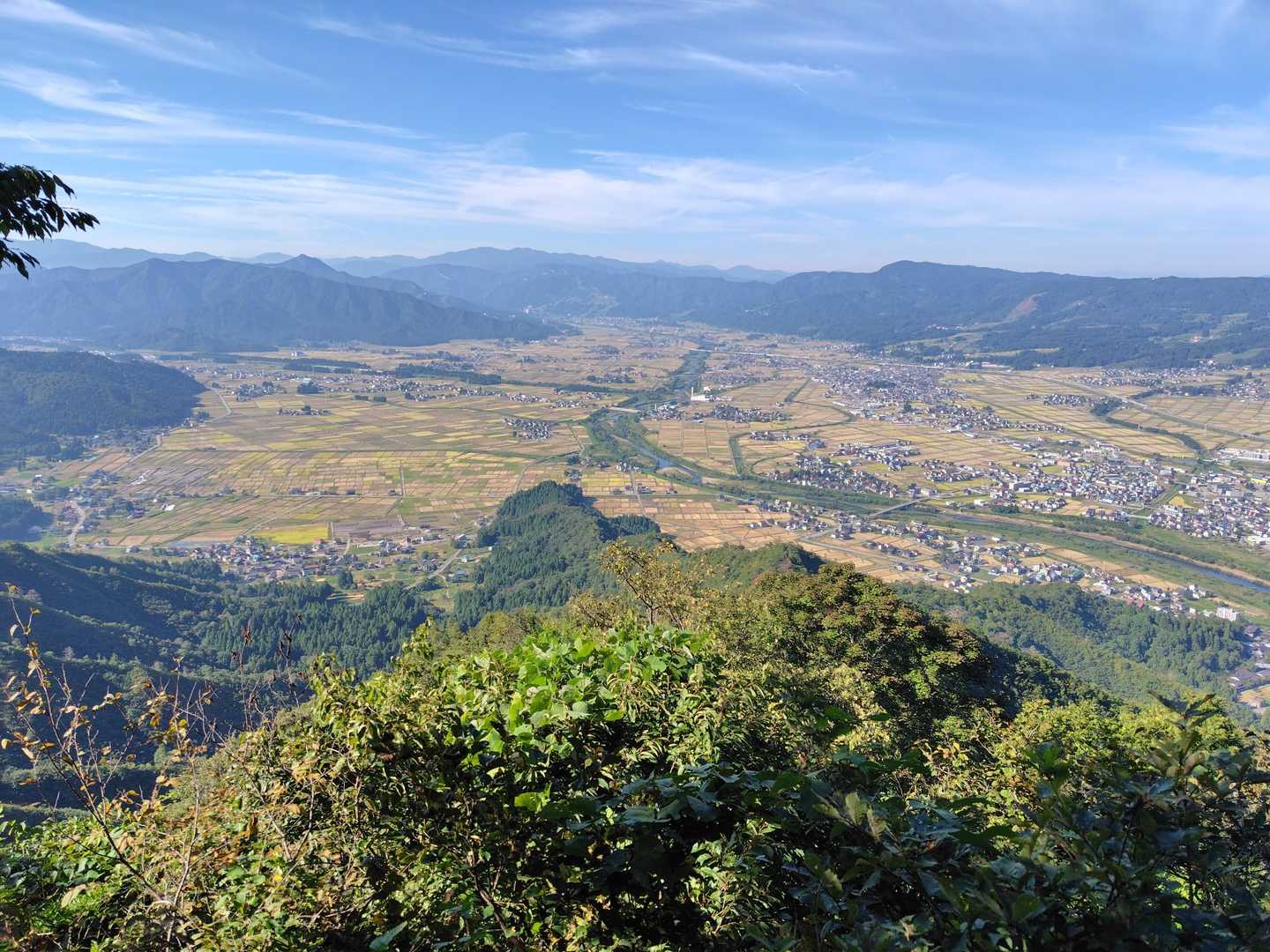 田んぼが広がってます