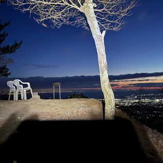 観音岳に到着、一番乗り！
この後7～8人ぐらいは来たのかな？