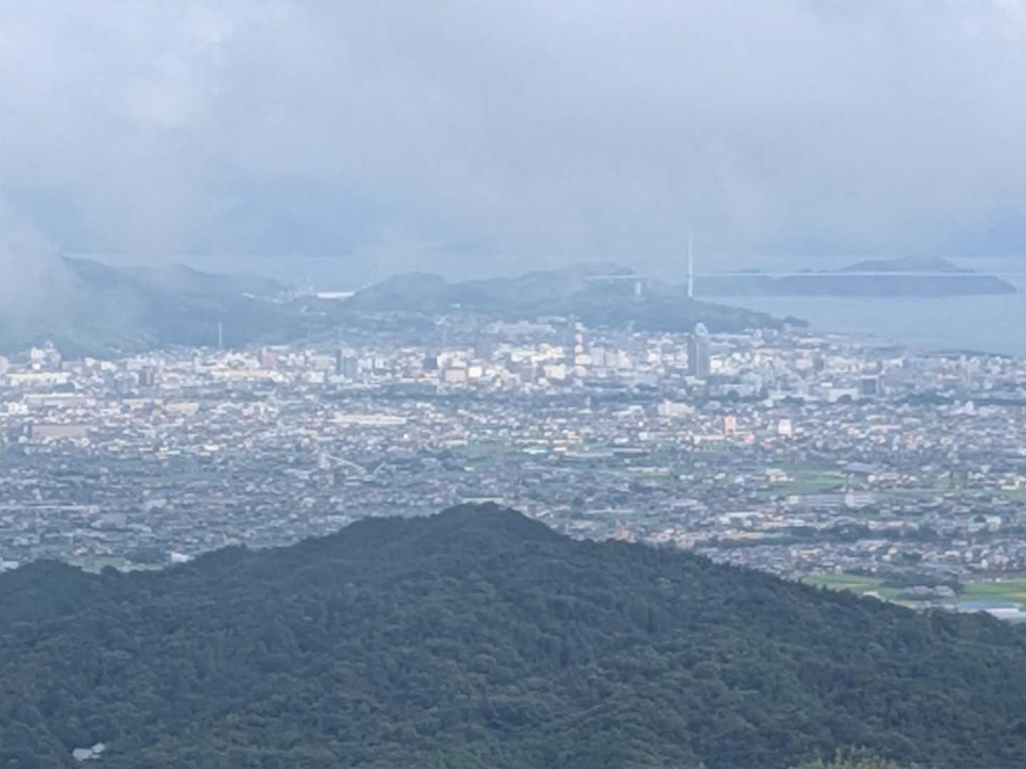 我が家方面　今治市