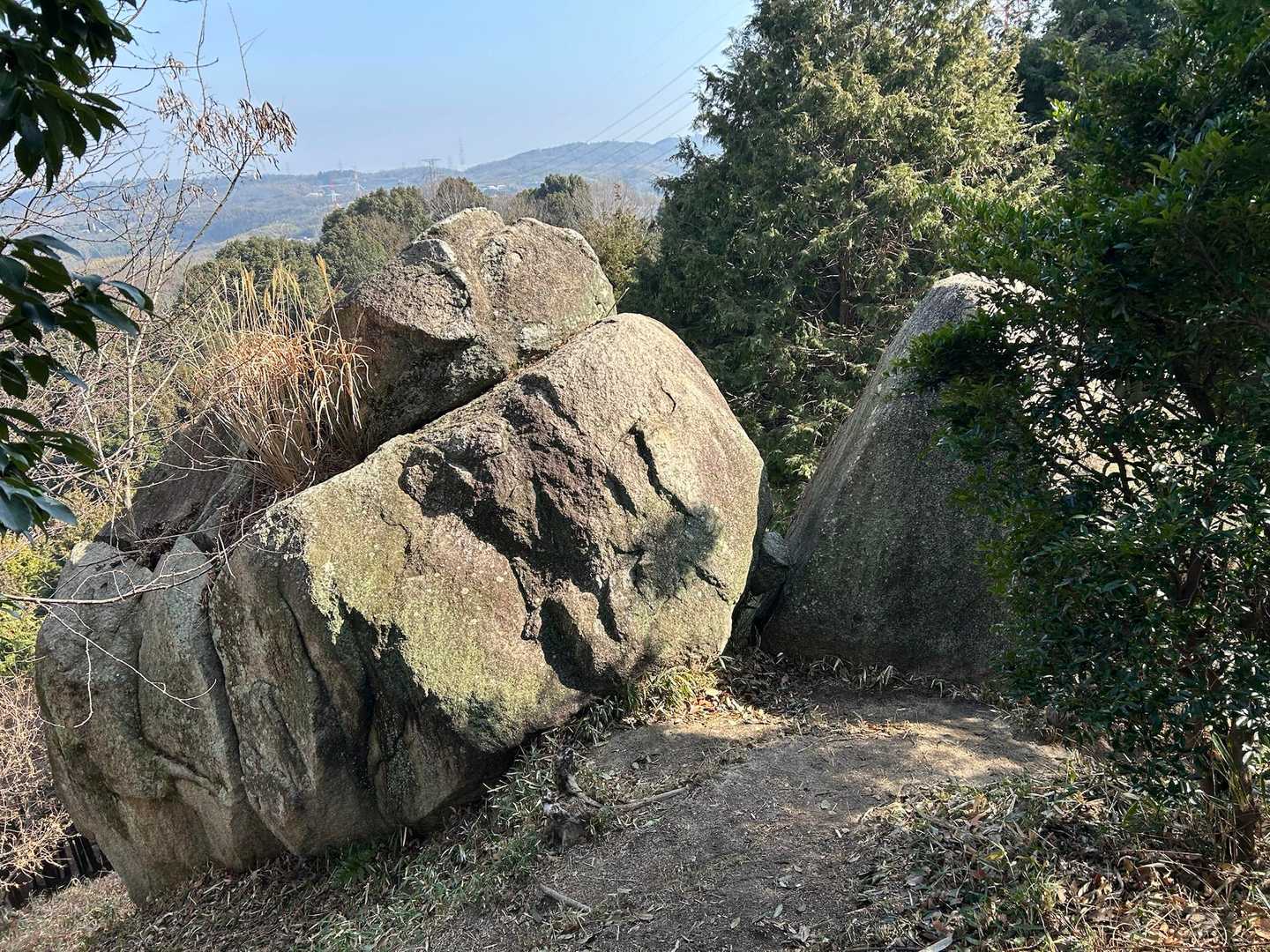 津田駅-国見山登山口-国見山-交野山 周回コースの写真