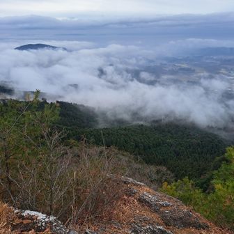 破線ルートからの眺め