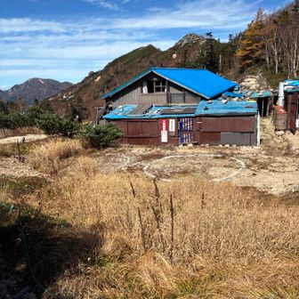 烏帽子小屋に到着