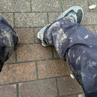 足めっちゃ汚れた💦