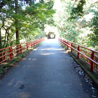 5-2はこのトンネルの向こうです
