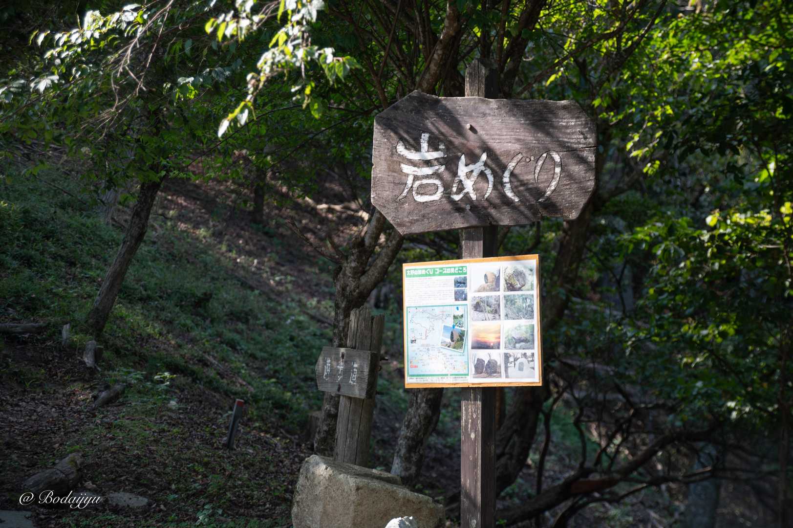遊歩道へ