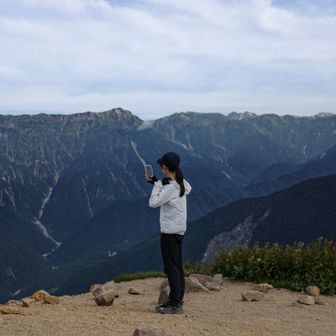 ソロだと自分の写真がないので
少しだけ自撮りタイム