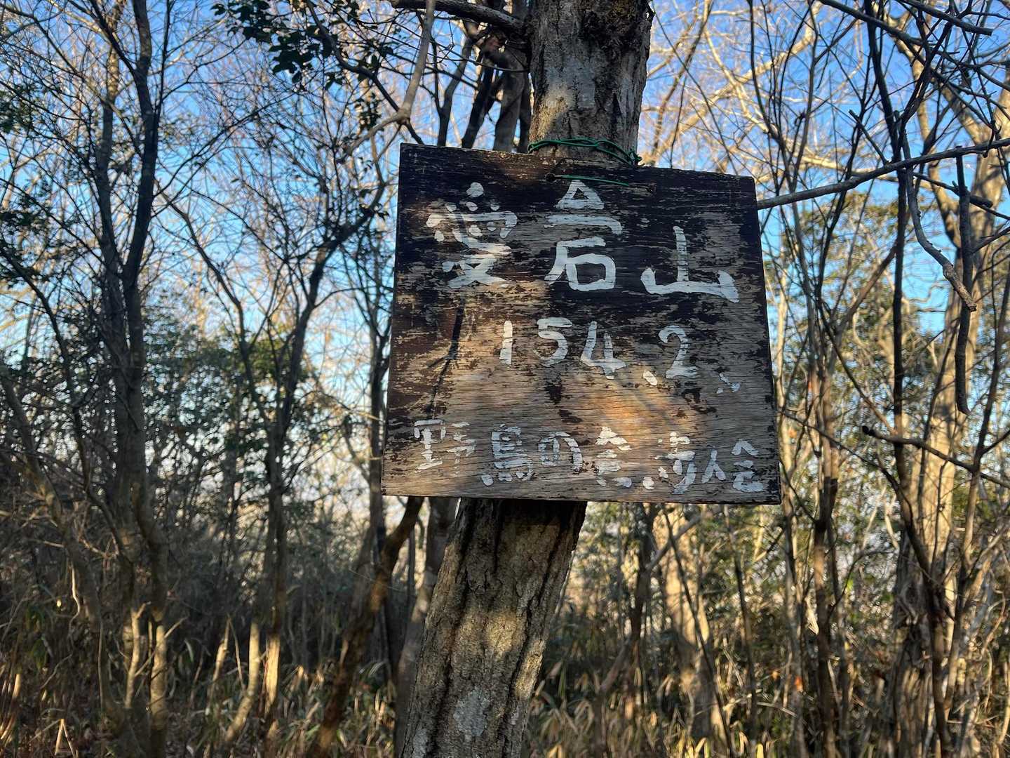 惣山-安場山-日光峠-高山-白雲谷温泉ゆぴか登山口 縦走コースの写真