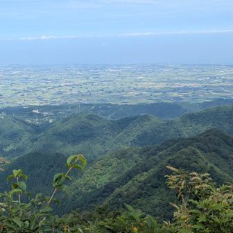広い扇状地