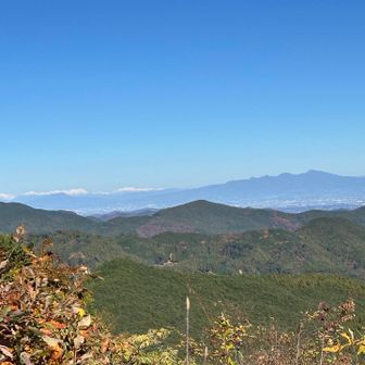 谷川岳と赤城山