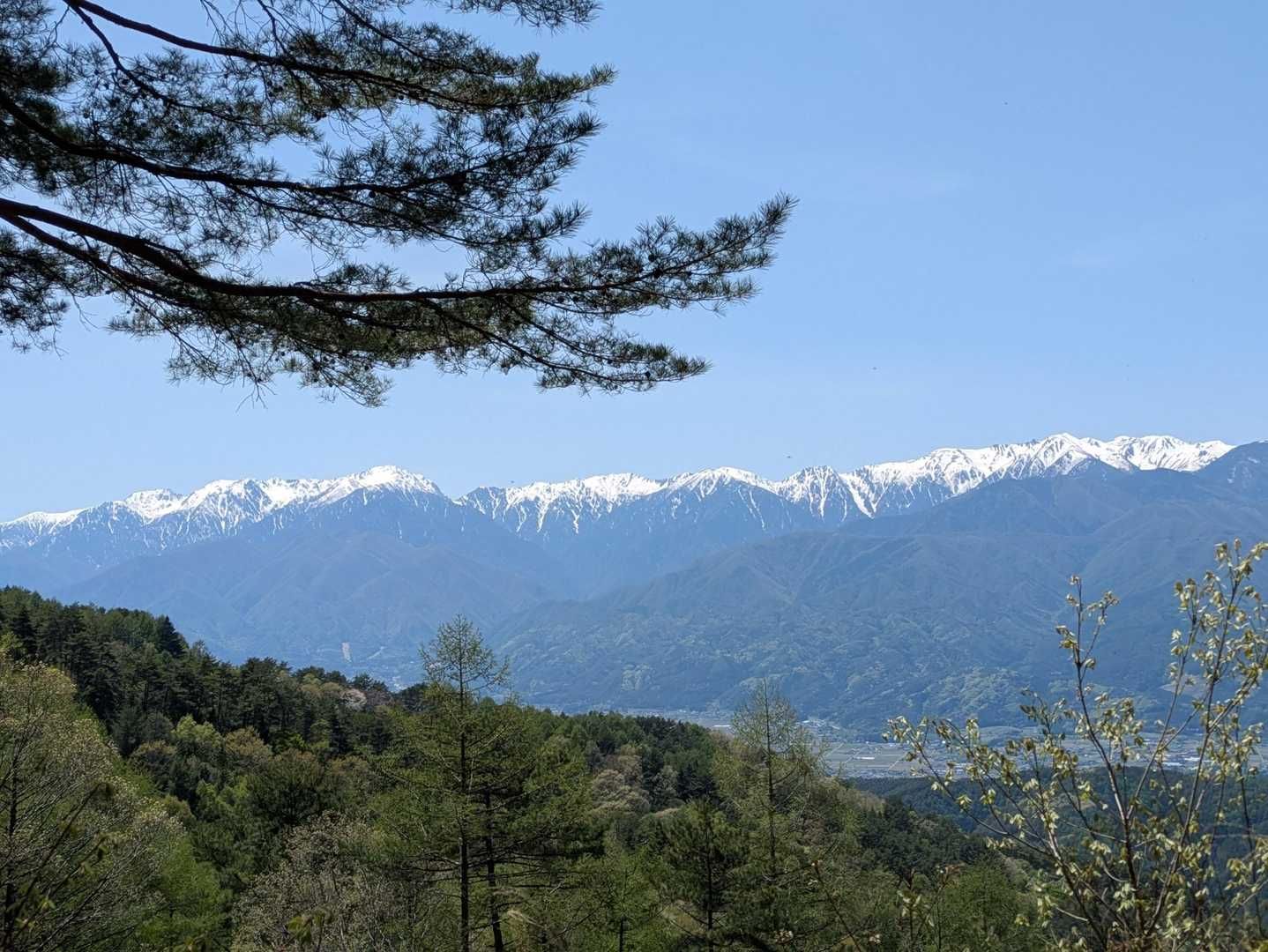 高烏谷山-つが平-高烏谷のマツハダ 往復コースの写真