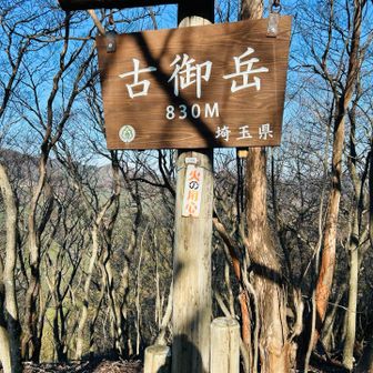 ピーク4 古御岳　なんて読むのかな🙄？

東屋がありました。
降りて登って。。って感じです！