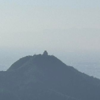 金華山（岐阜城）が目の前👀