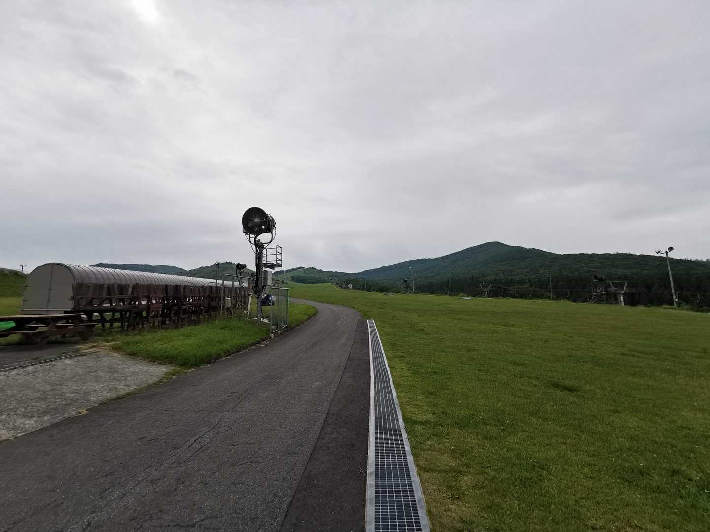 ゲレンデから
