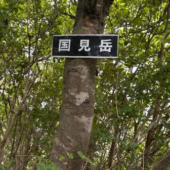 国見岳山頂