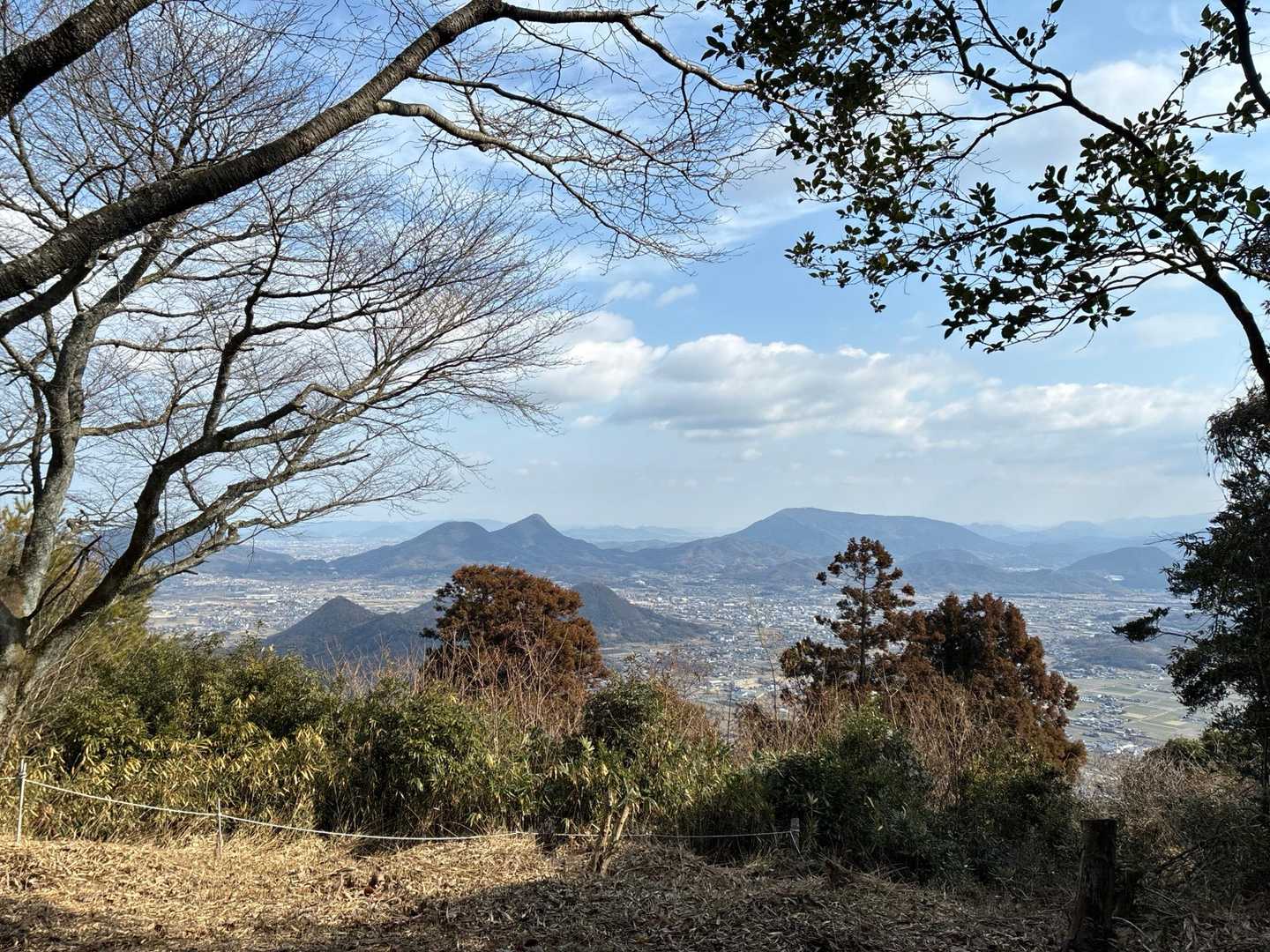 稲積山-七宝山-志保山 往復コースの写真