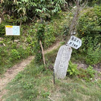 神坂峠から恵那山方面へ〜