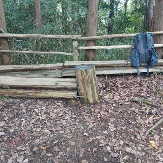 出逢いの辻のベンチで休憩
ここは何故か落ち着く好きな所