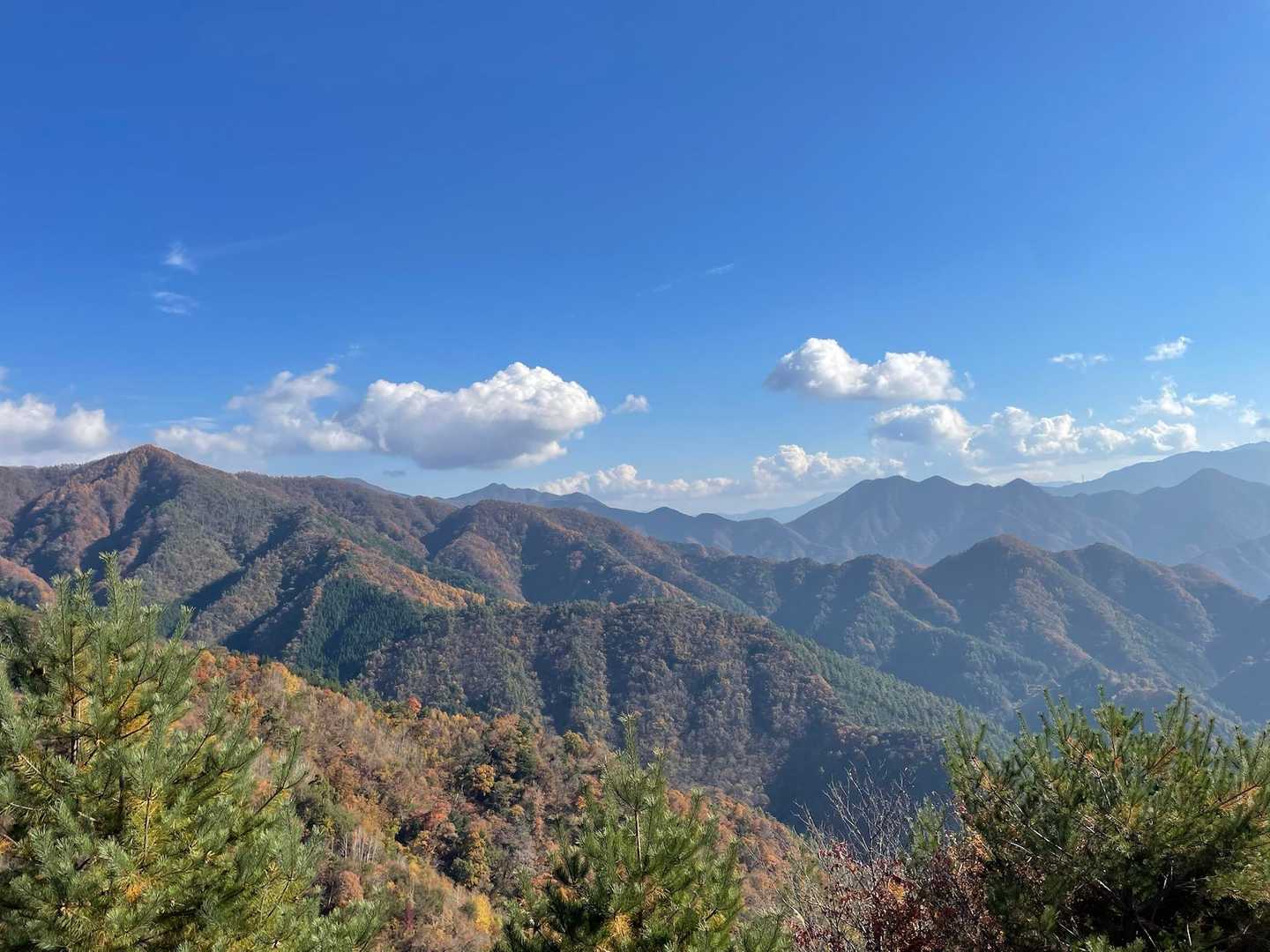 棚横手山-甲州高尾山 周回コースの写真