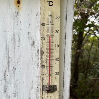 24℃ですが風がありません！