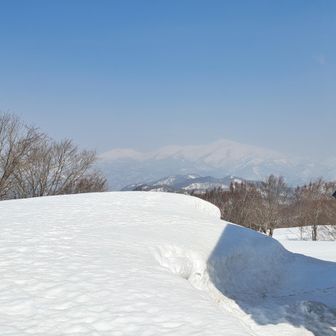 ←湯殿山から月山→