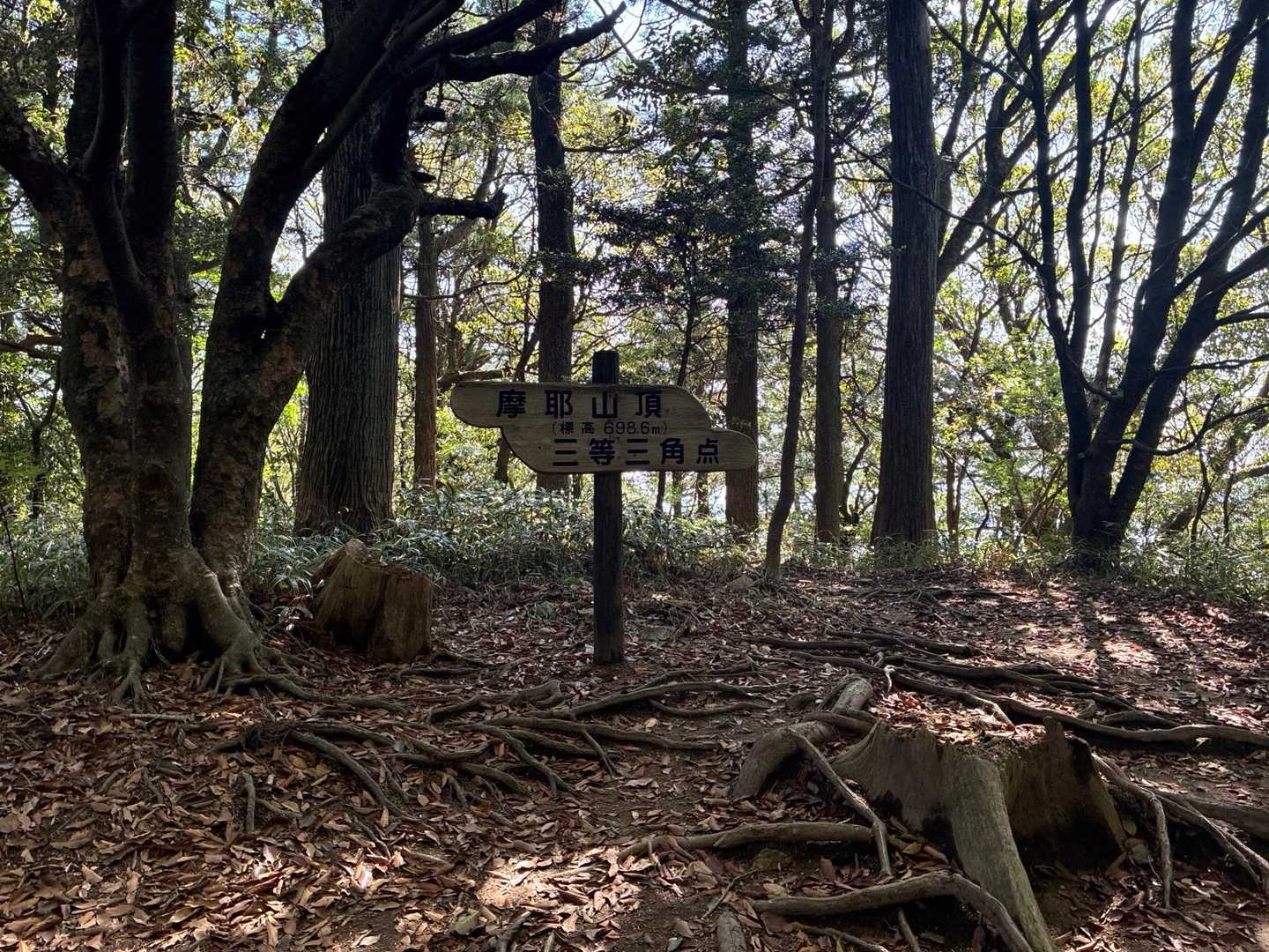 山頂通り過ぎるところでした笑