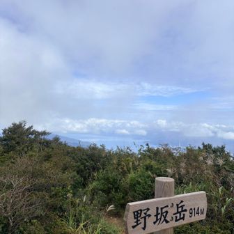 野坂岳山頂
