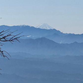 いきなり、ぽっつり富士発見