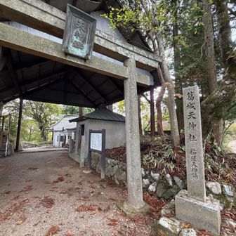 山頂近くの神社。
不動明王様祀ってます。
不動明王率高いよね。