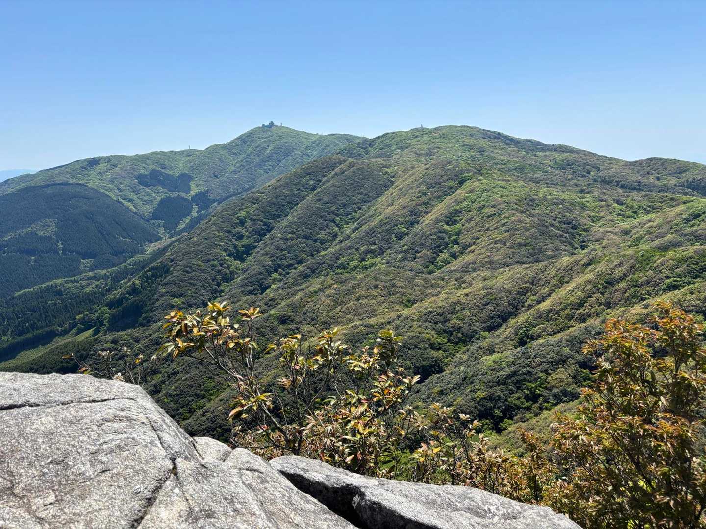 再び脊振山を見てここで折り返し｡