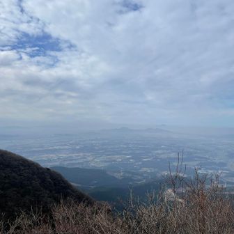 遠くには金峰山系と雲仙が見えます⛰️