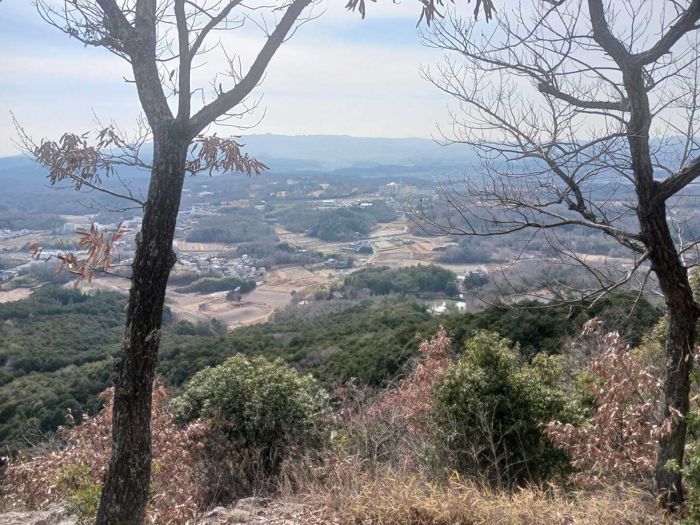 曇りですが景色まあまあ