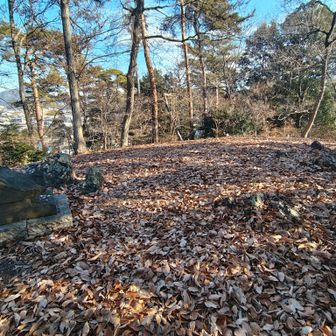 かつては神社があったような痕跡