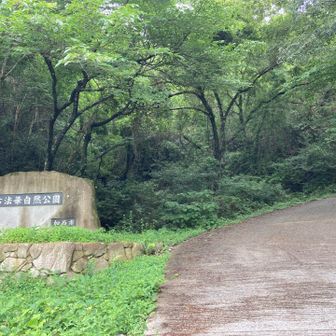 古法華公園車道入り口