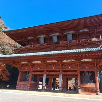 Goal🏁高野山大門に着きました。(終点)