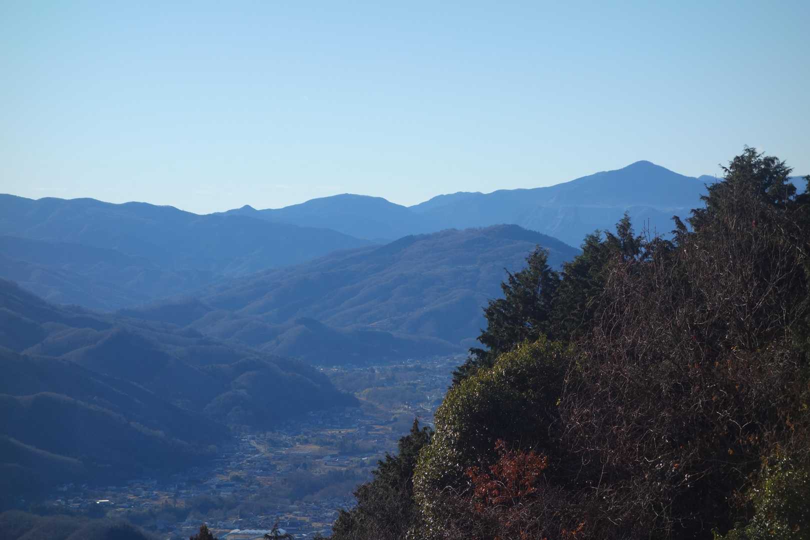 武甲山、蓑山