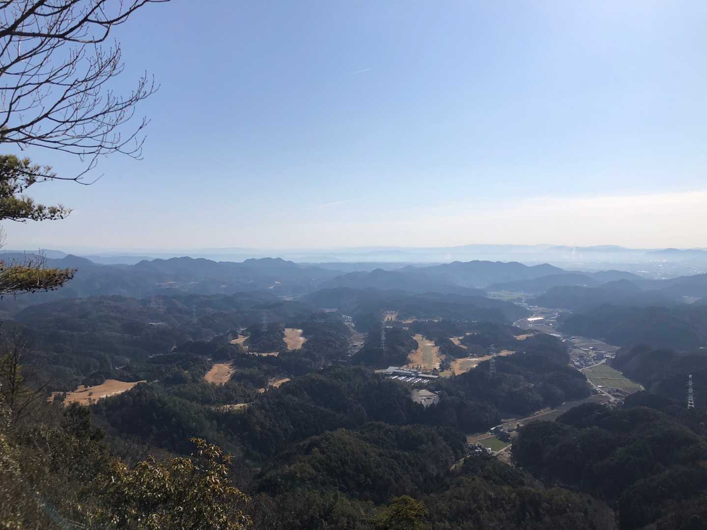 本城山山頂からの眺望