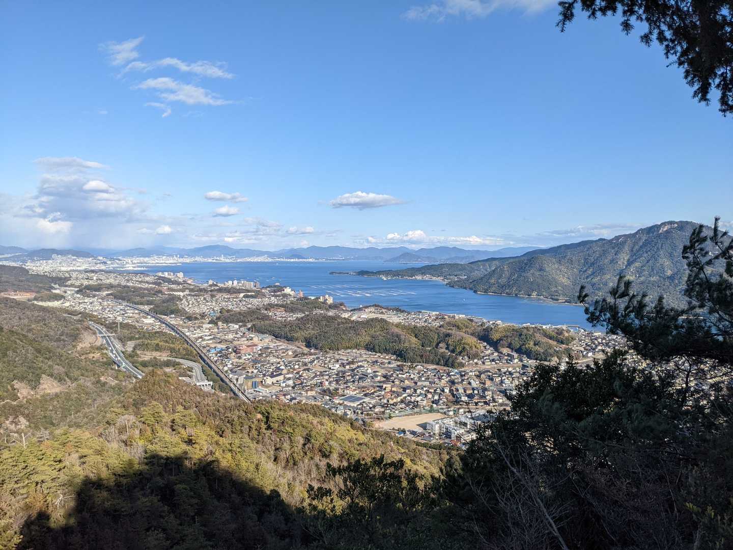岩からの眺望