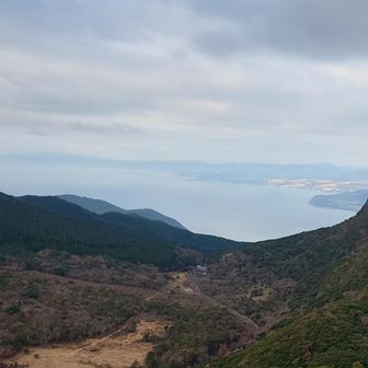 鳥甲山 頂上先の展望所