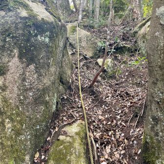 前垰山山頂手前の急登💦　あと少し💪