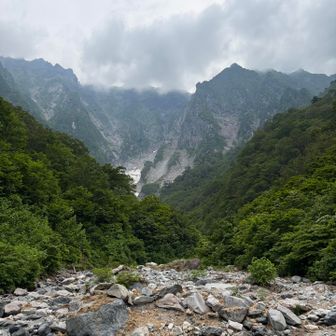 一ノ倉沢出合に戻ってきました💨
下山開始からここまで5h🤣