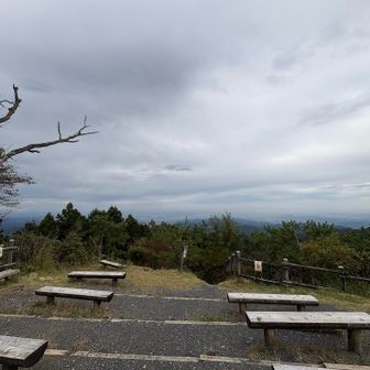雲があるけど眺望はわりとクリア