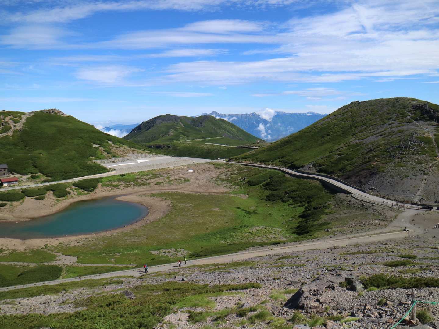 乗鞍山頂バス停-富士見岳 往復コースの写真