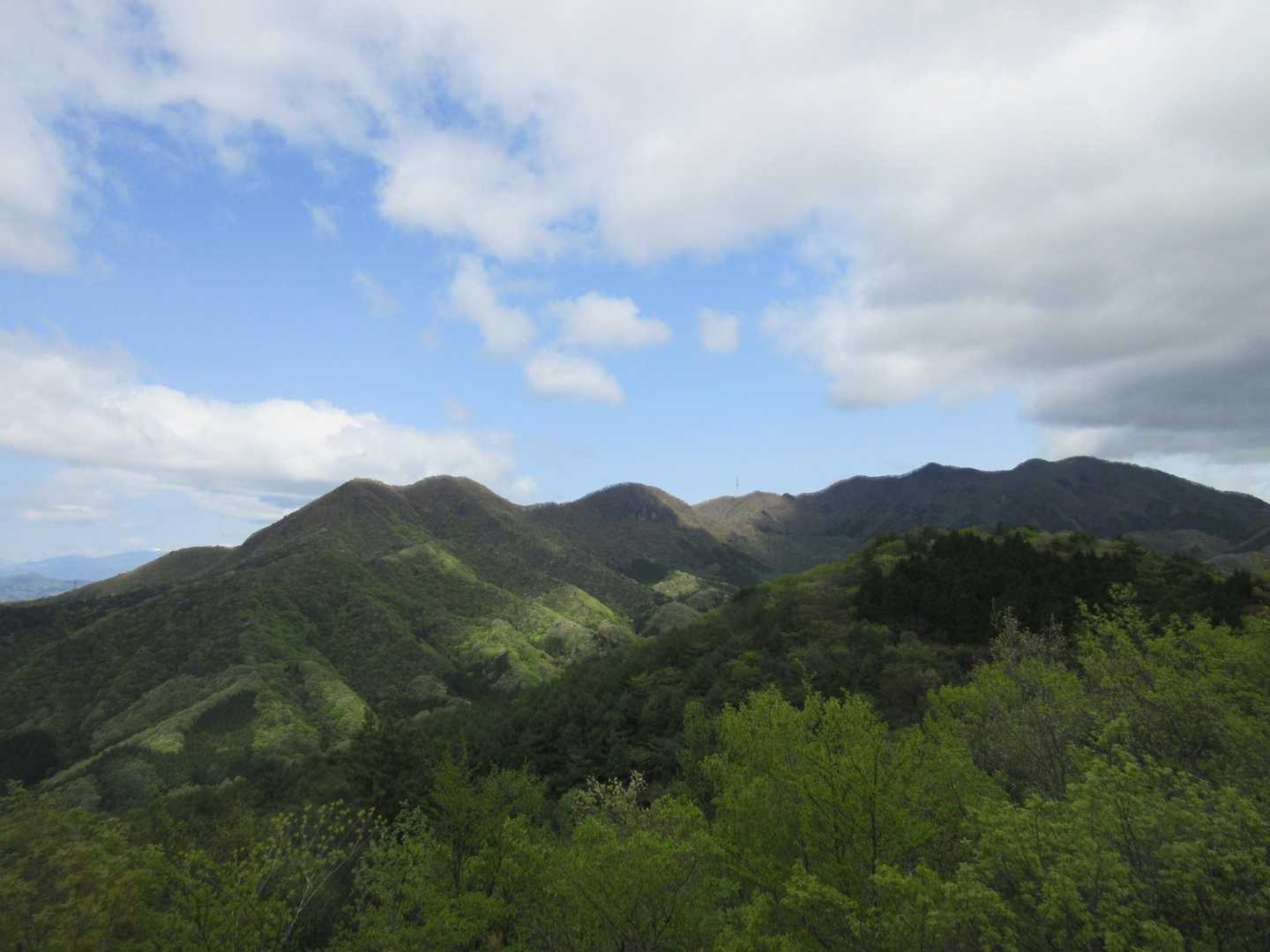 天狗山西峰 往復コースの写真