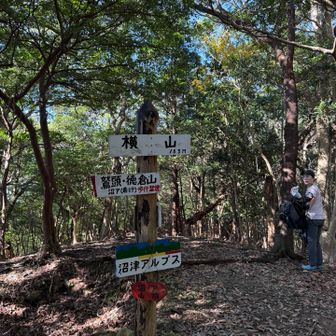横山
これまた登り下りロープに頼りながら歩きます。