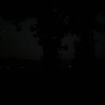 下山時の写真。
真っ暗😂
スマホのライトでなんとか下山👍