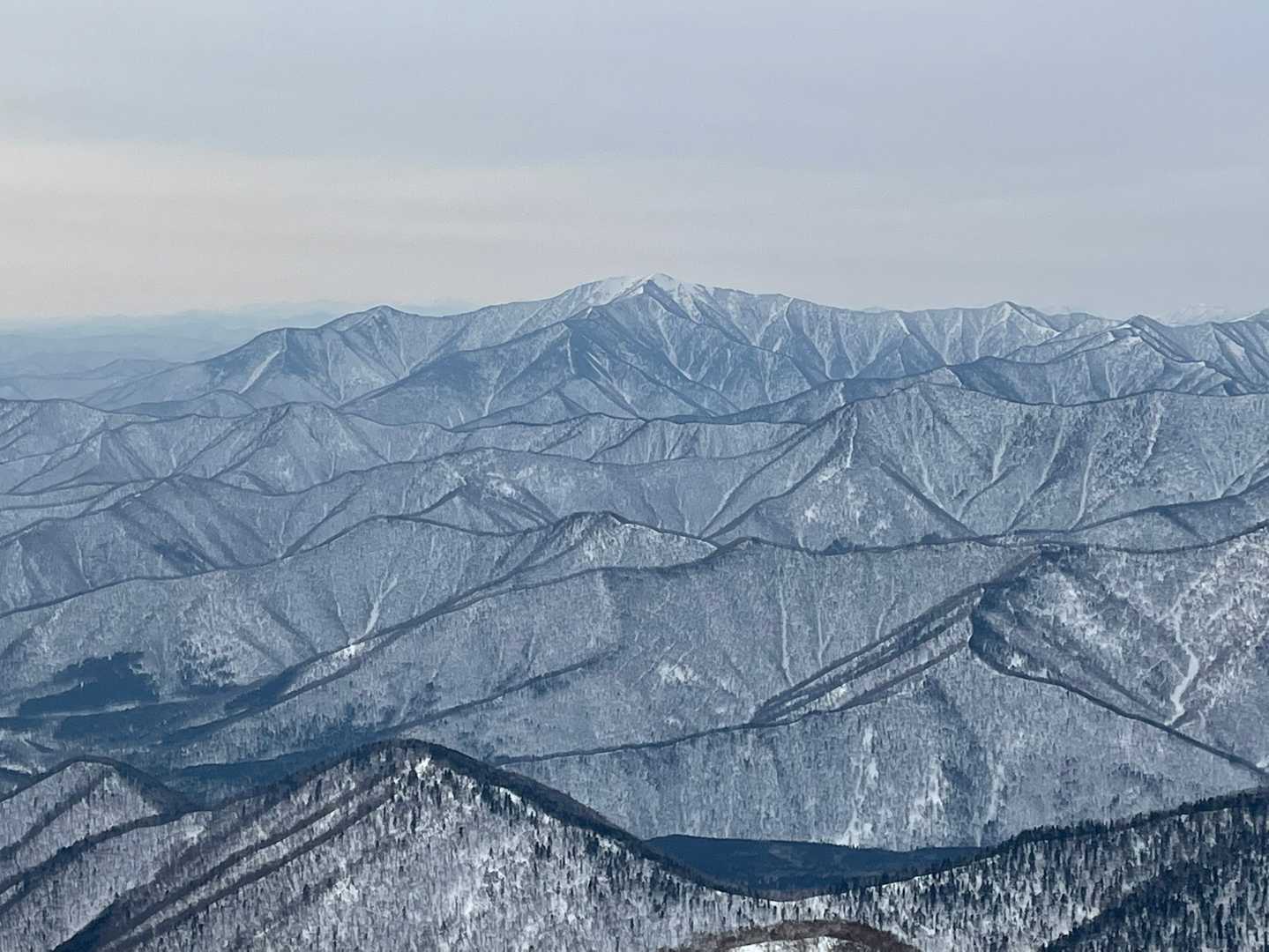 先週登った十勝幌尻岳。