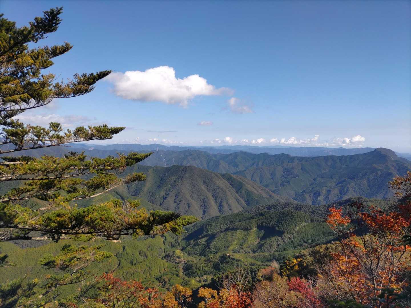 行縢山登山口-雌岳-行縢山 周回コースの写真