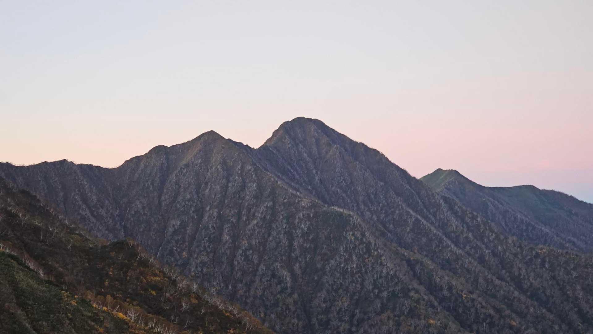 コイカクシュサツナイ岳-ヤオロマップ岳-１８３９峰 往復コースの写真